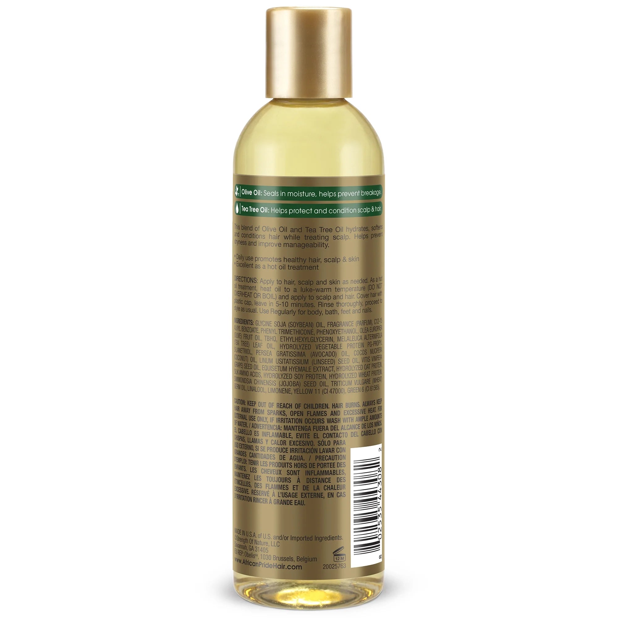 Hair Growth Oil, 8 Fl Oz